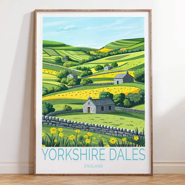 Yorkshire Dales National Park Wall Art Poster