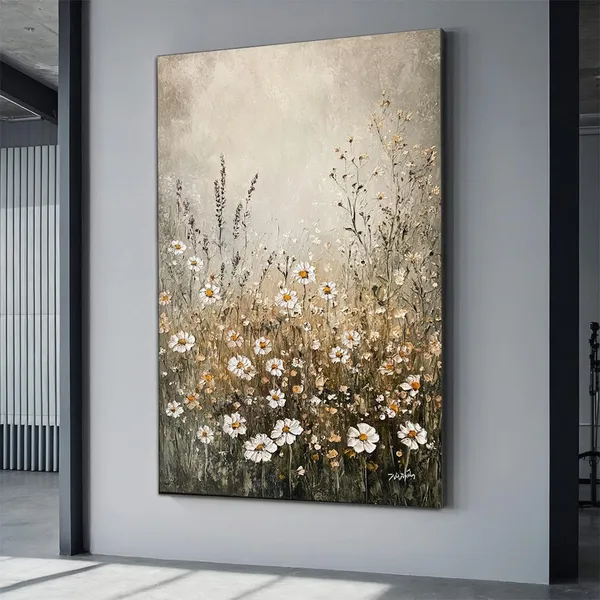 Wild Flowers Art Print, Floral Wall Art