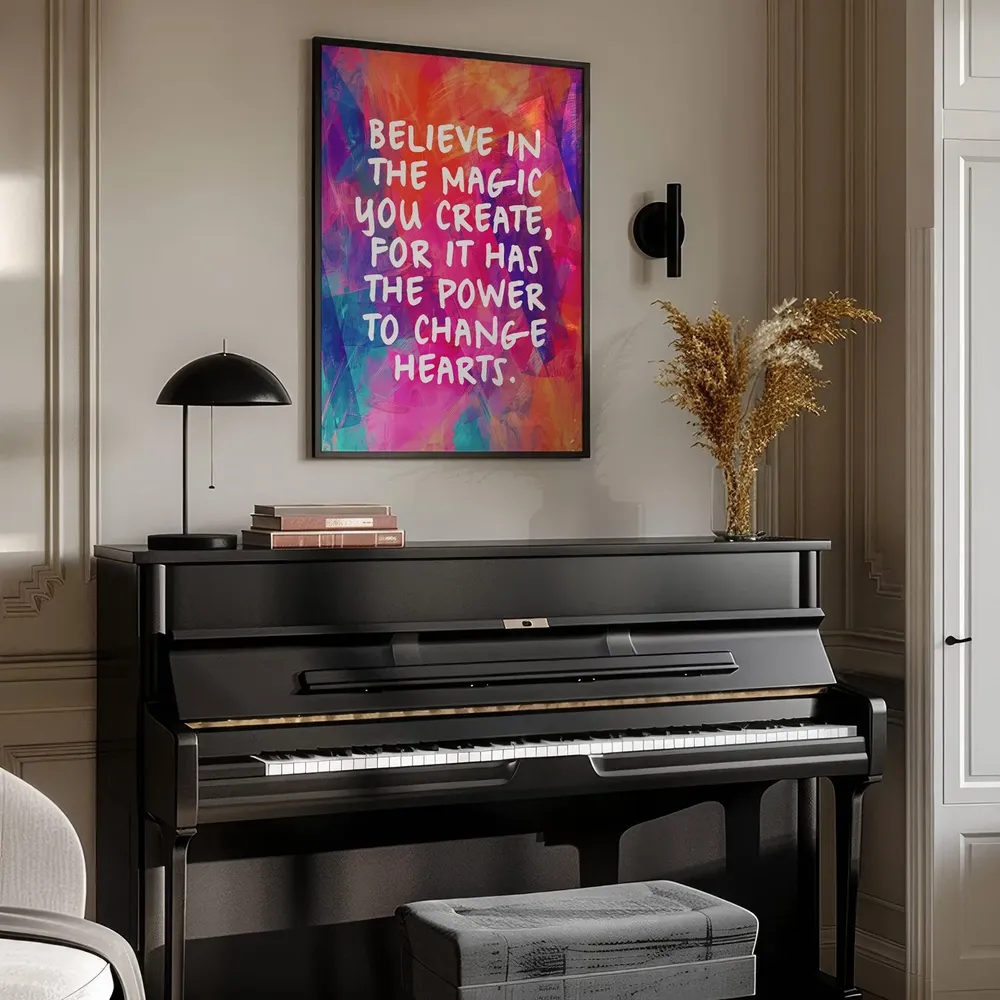 Inspirational Quote Poster, Creative Arts Classroom Decor - Image 3