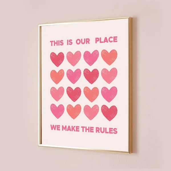 This Is Our Place Taylor Quote Poster Print