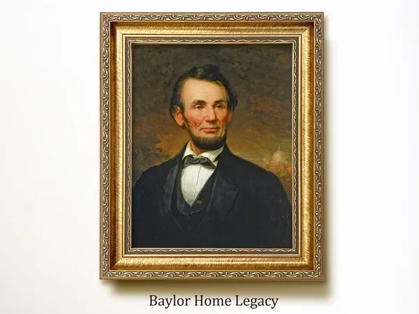 Abraham Lincoln and U.S. Capitol Building Art Print