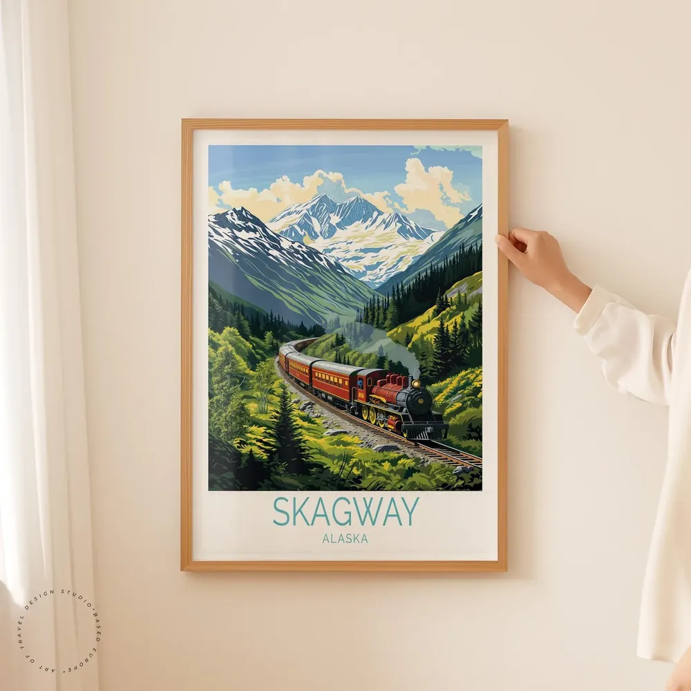 Skagway Alaska Home Decor Wall Art Print - Image 5
