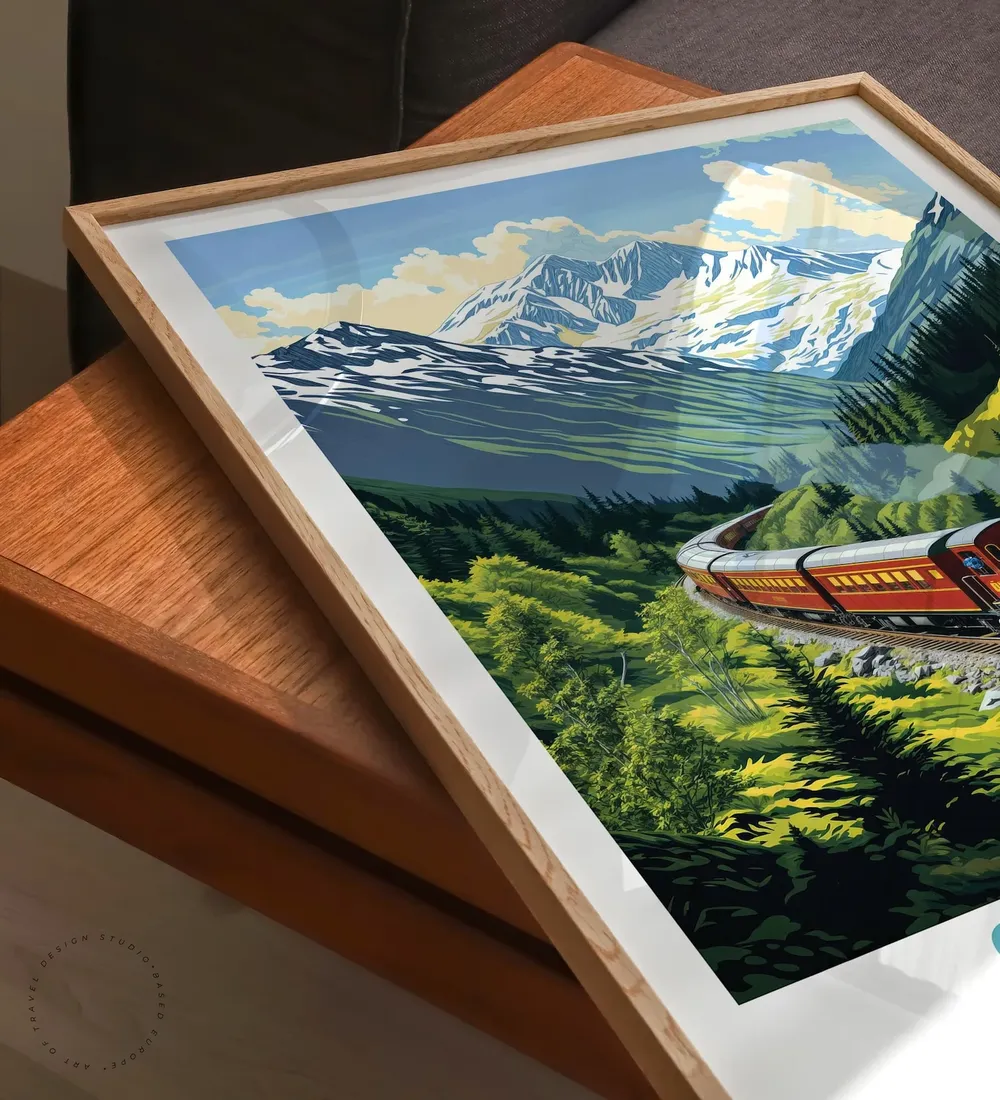 Skagway Alaska Home Decor Wall Art Print - Image 6