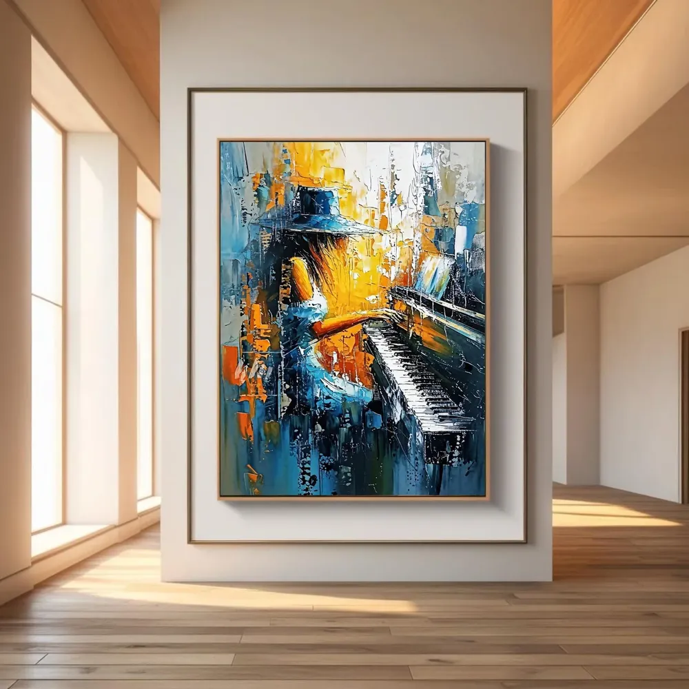 Melody Colors Modern Travel Poster - Image 2