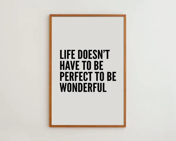 Inspirational Quote Minimalist Typography Art Print