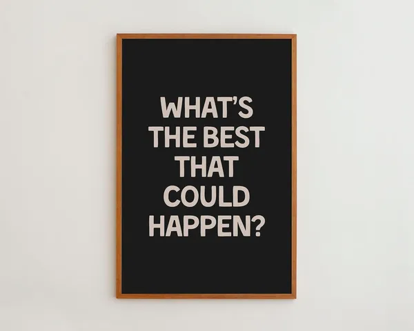 Motivational Quote Modern Typography Art Print