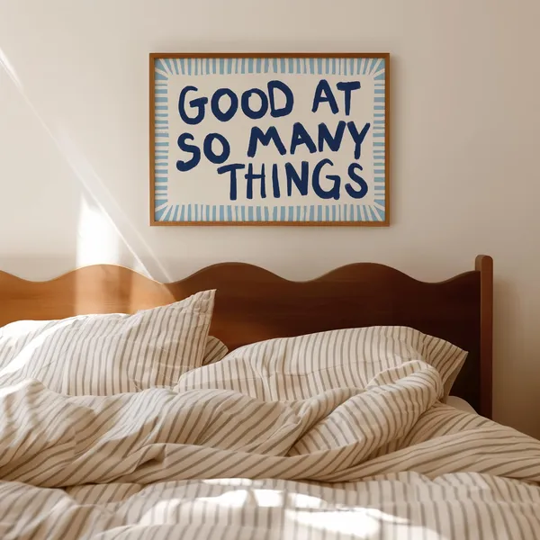 Good At So Many Things Playful Affirmation Poster