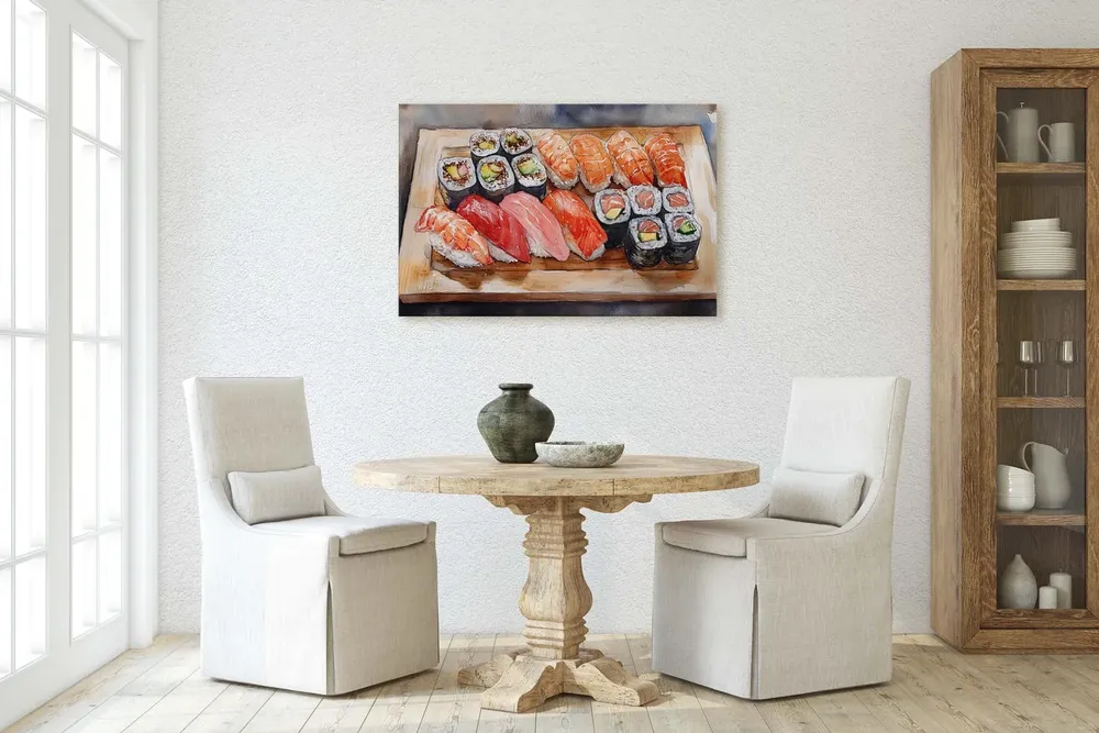 Sushi Print, Kitchen Art Print - Image 3