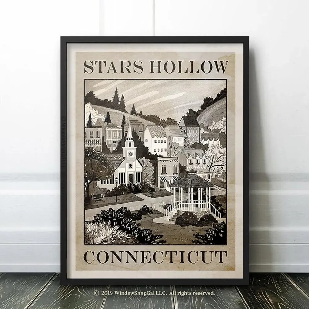 Stars Hollow Heritage Travel Poster - Image 3