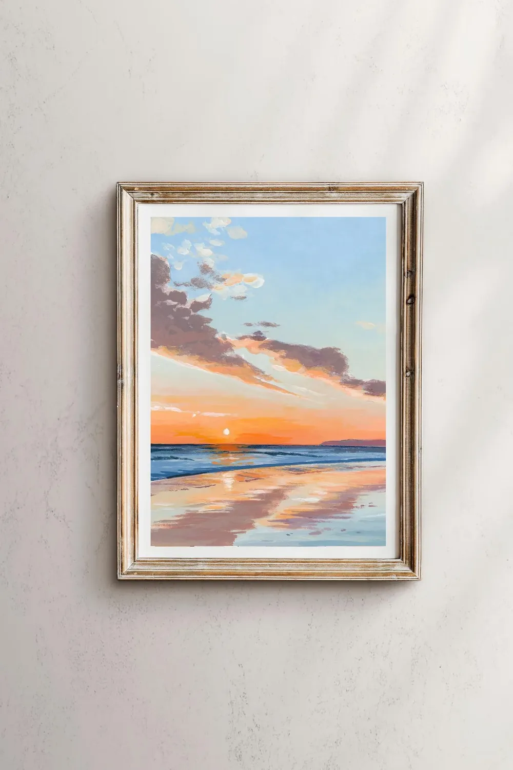 San Clemente Beach Art Print, California Landscape