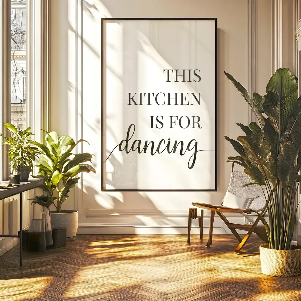 This Kitchen Is For Dancing Art Print - Image 4