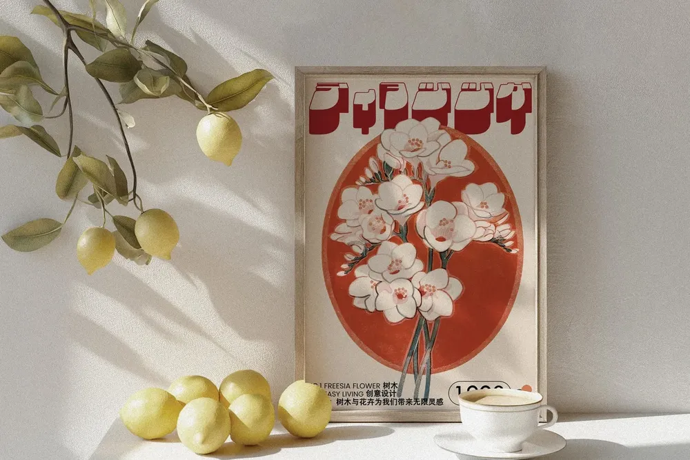 Vintage Japanese Contemporary Travel Poster - Image 2