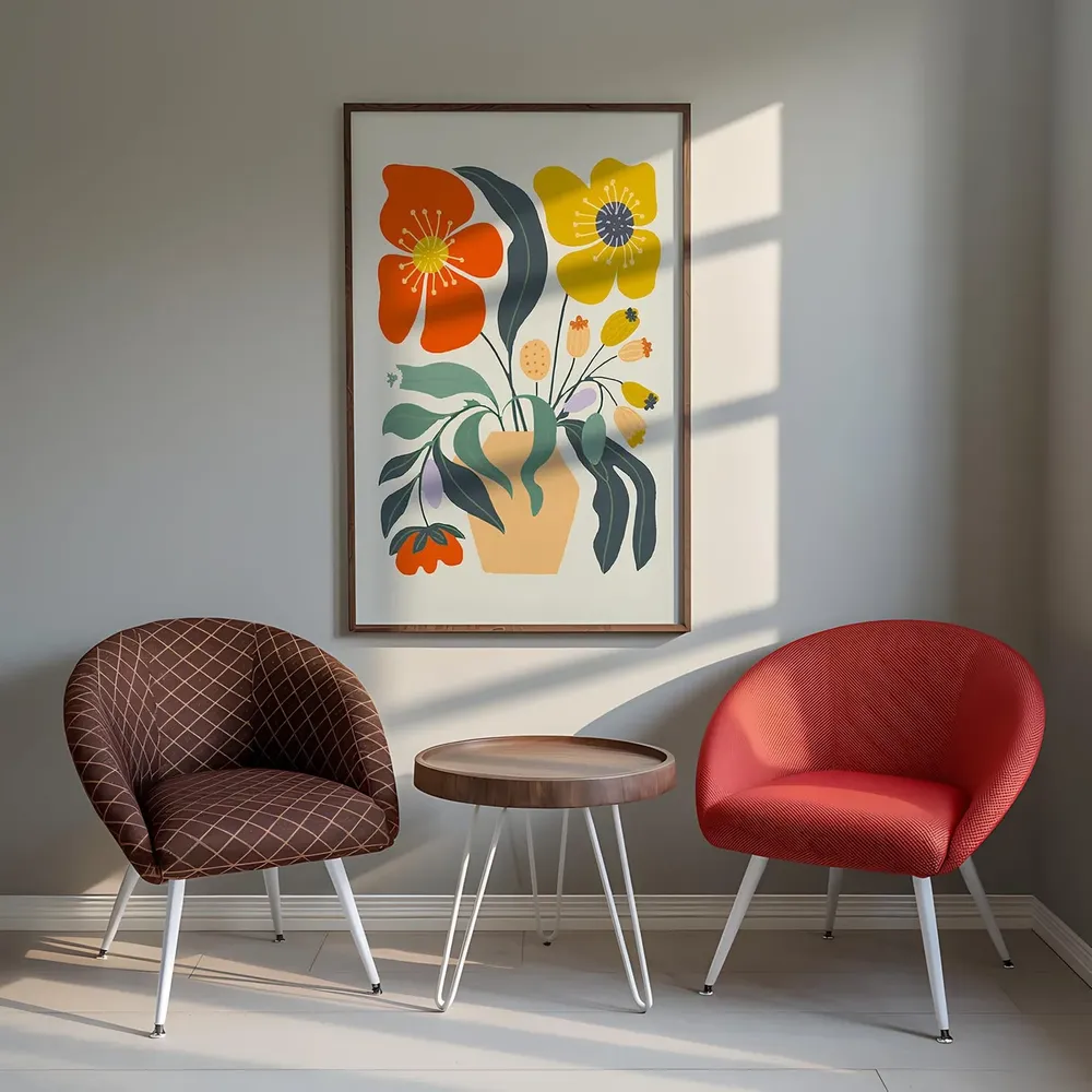 Dopamine Decor Wall Poster, Retro Funky Art Print - Image 3