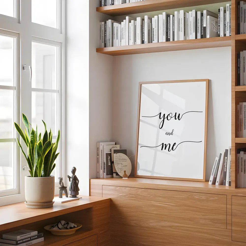 You And Me Bedroom Decor Art Print - Image 4