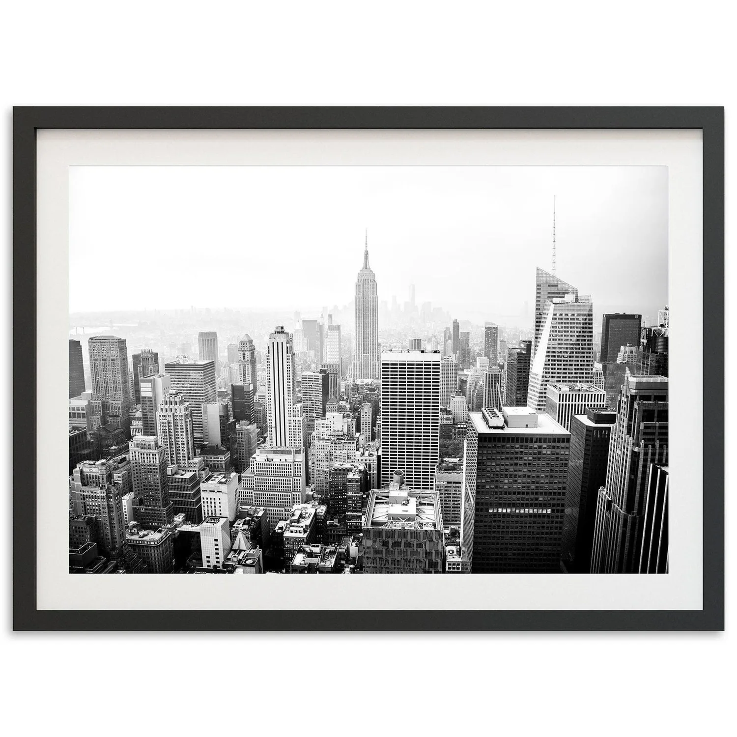 New York City Black And White Art Print