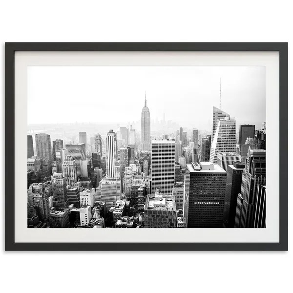 New York City Black And White Art Print
