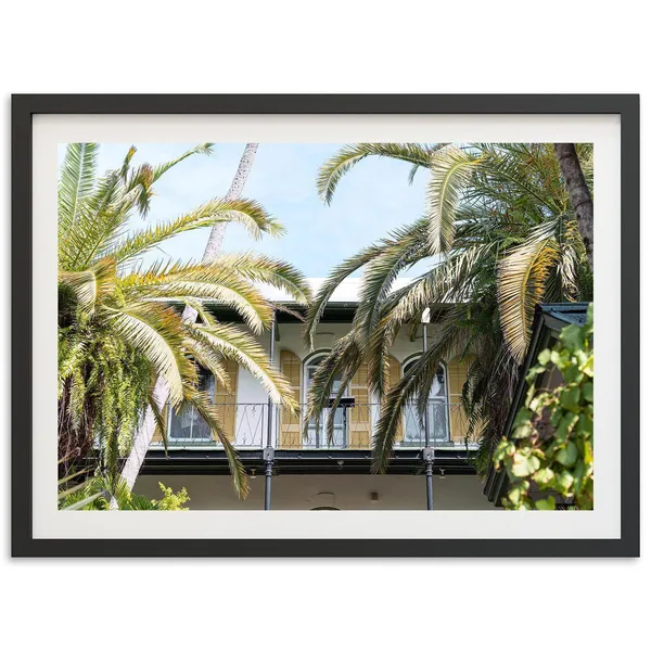 Hemingway House Key West Florida Travel Poster