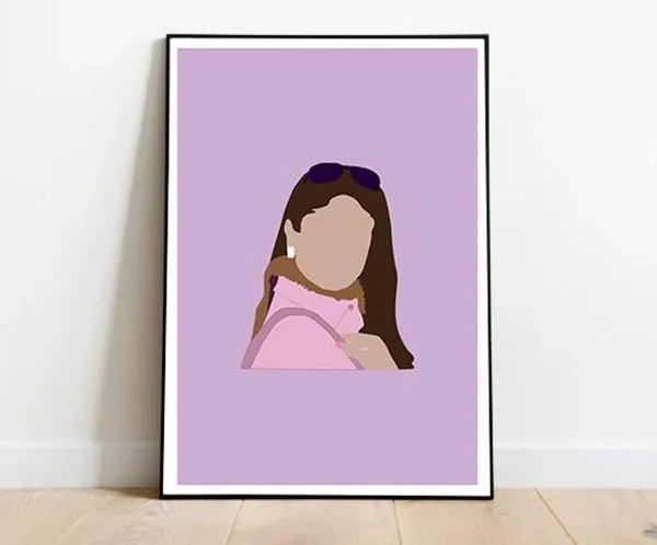 Kareena Kapoor Poo Kabhi Khushi Kabhie Gham Art Print