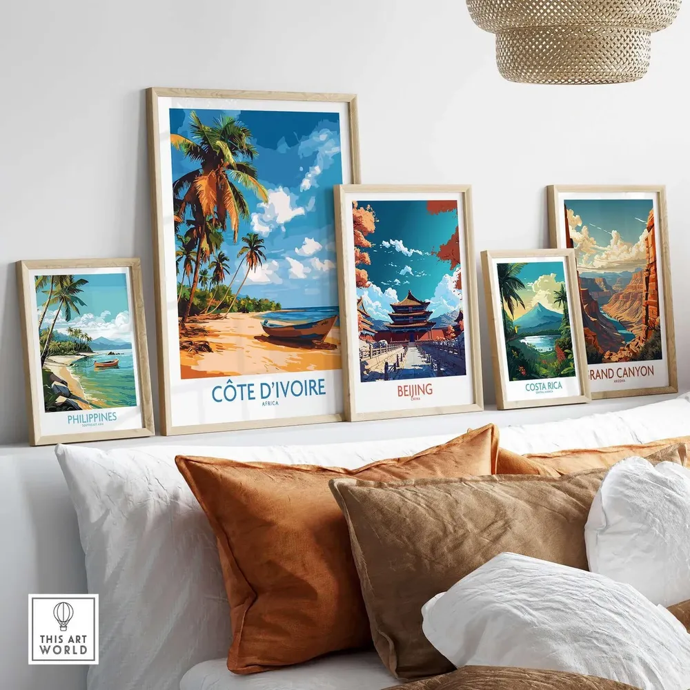 Cte Divoire Poster Print, Home Decor Artwork - Image 3