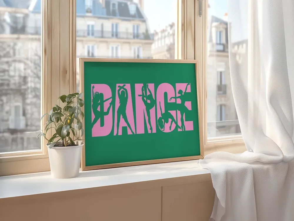 Preppy Dance Poster, Musical Theatre Art Print - Image 2