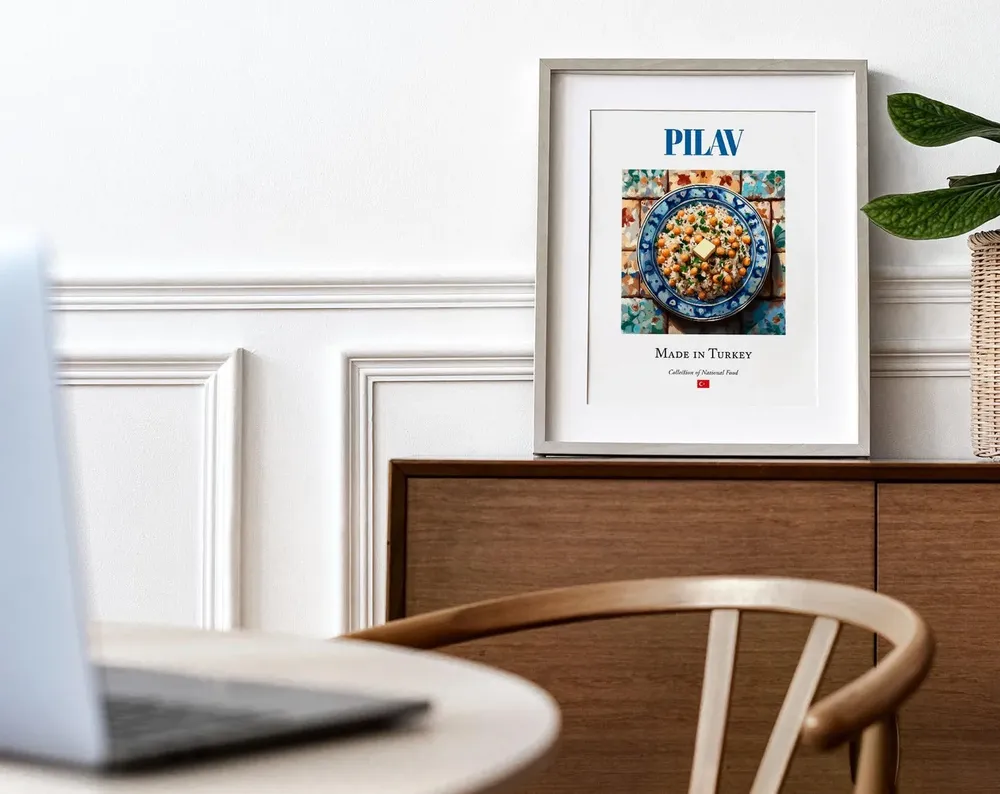 Pilav Traditional Turkish Food Dining Room Art Print - Image 4