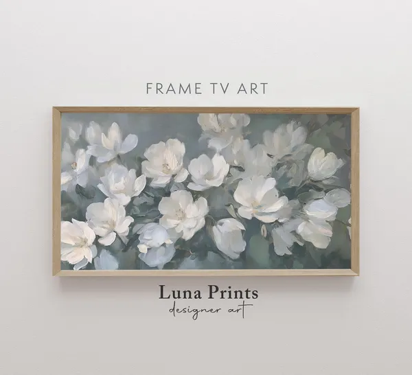Spring Flowers Vintage Floral Art Print