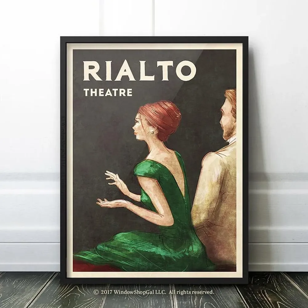 Rialto Theatre Vintage Poster, Los Angeles Cinema - Image 2