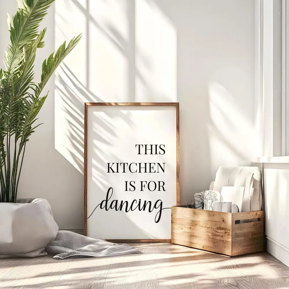 This Kitchen Is For Dancing Art Print - Image 5