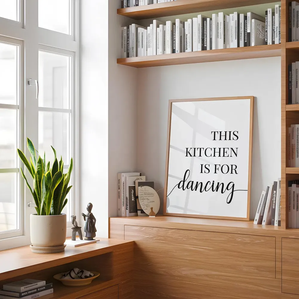 This Kitchen Is For Dancing Art Print - Image 2