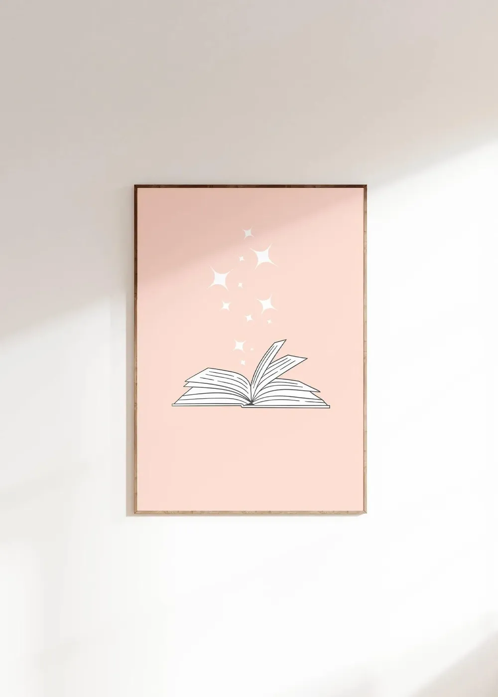 Bookish Print, Book Lover Gift Wall Art