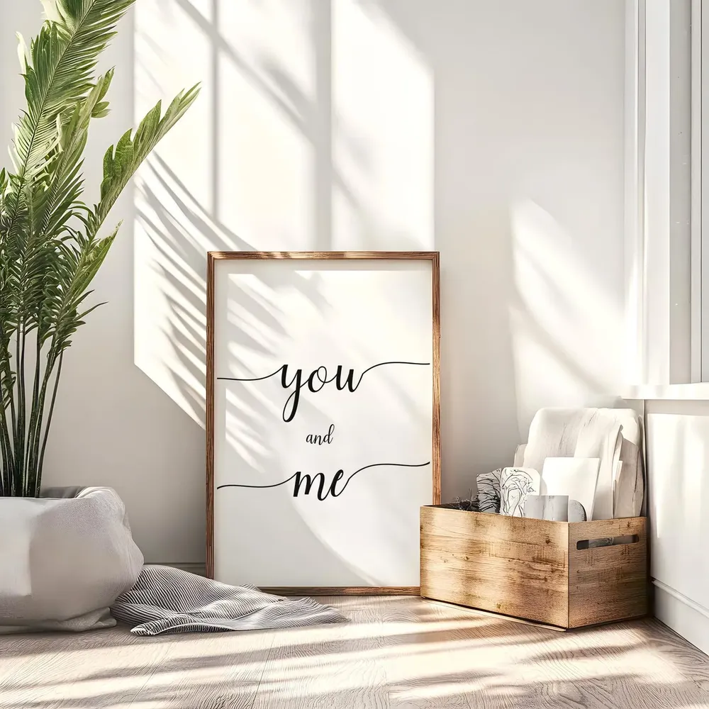 You And Me Bedroom Decor Art Print - Image 6