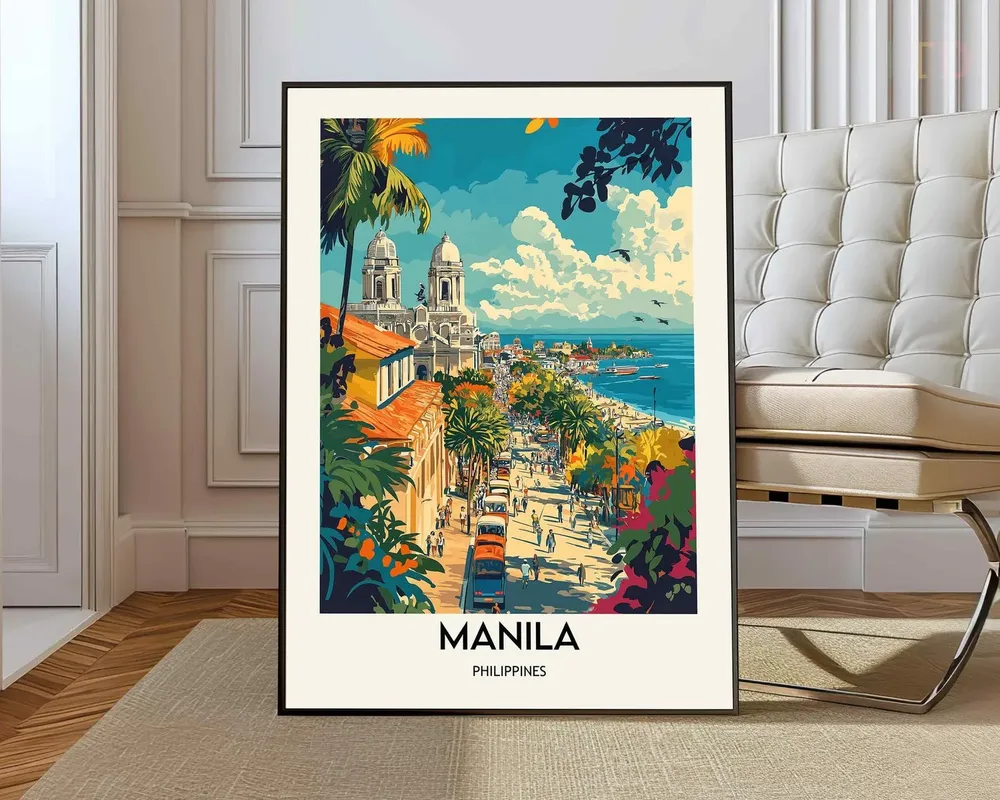 Manila Photo Wall Art Print