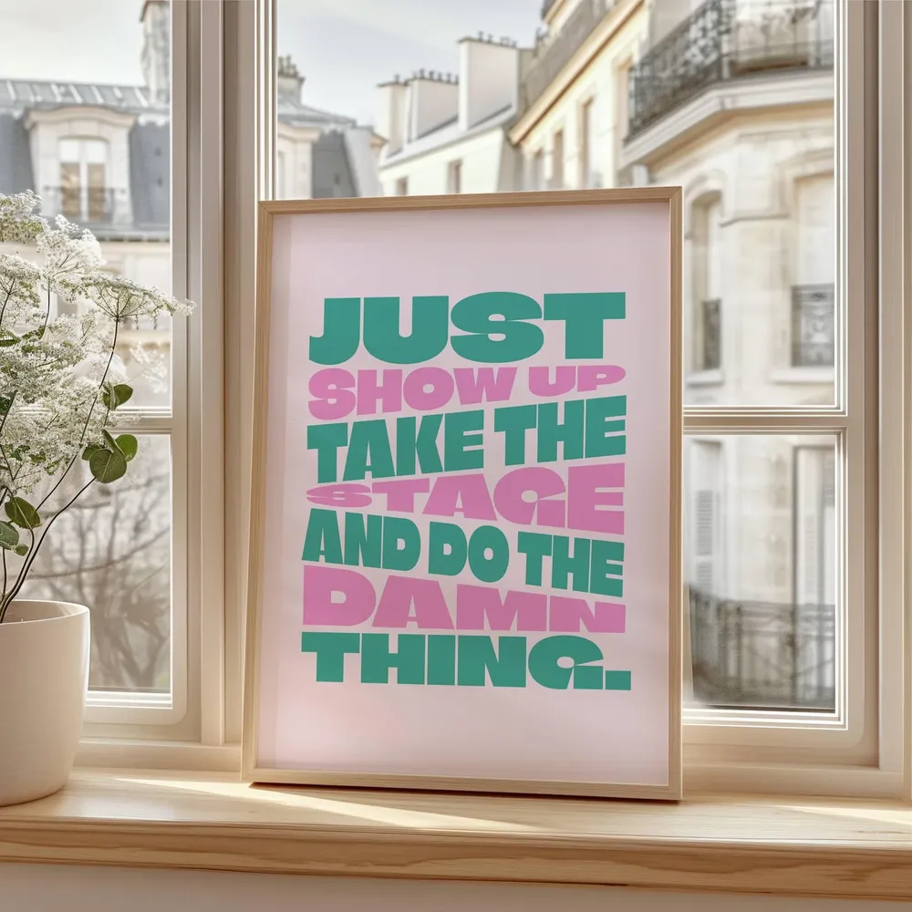 Motivational Quote Poster, Performing Arts Decor - Image 3