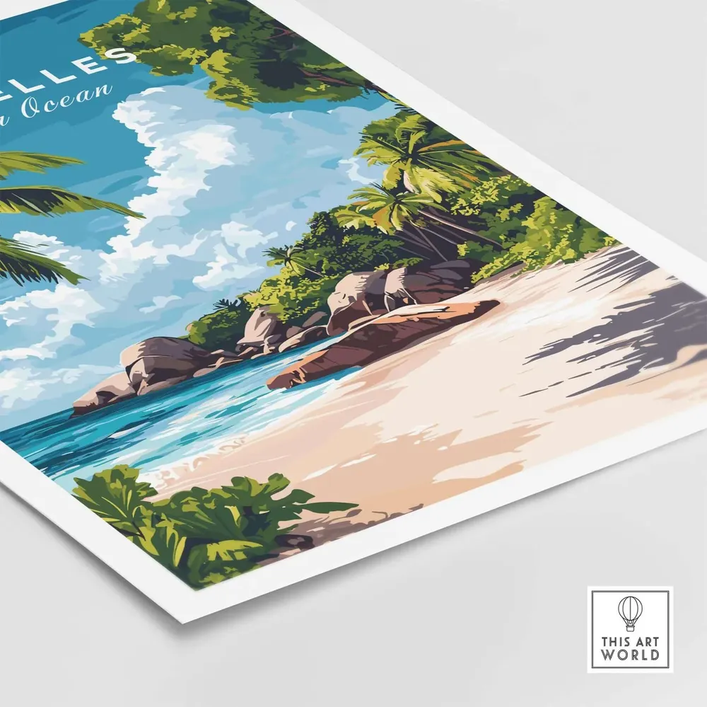 Seychelles Beach - Coastal Wall Art - Image 5