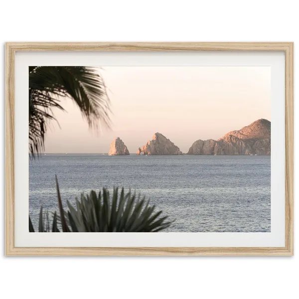 Cabo San Lucas Coastal Art Print, Baja Beach