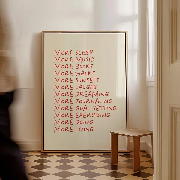 More Of This Quote Poster, Therapy Office Decor