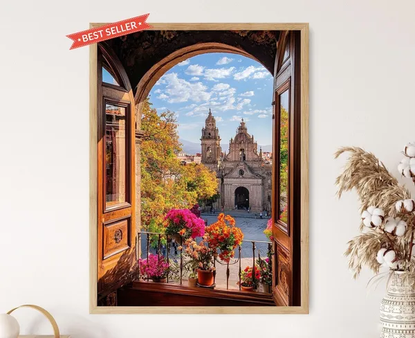 Guadalajara Teatro Degollado View, Mexico Art Print