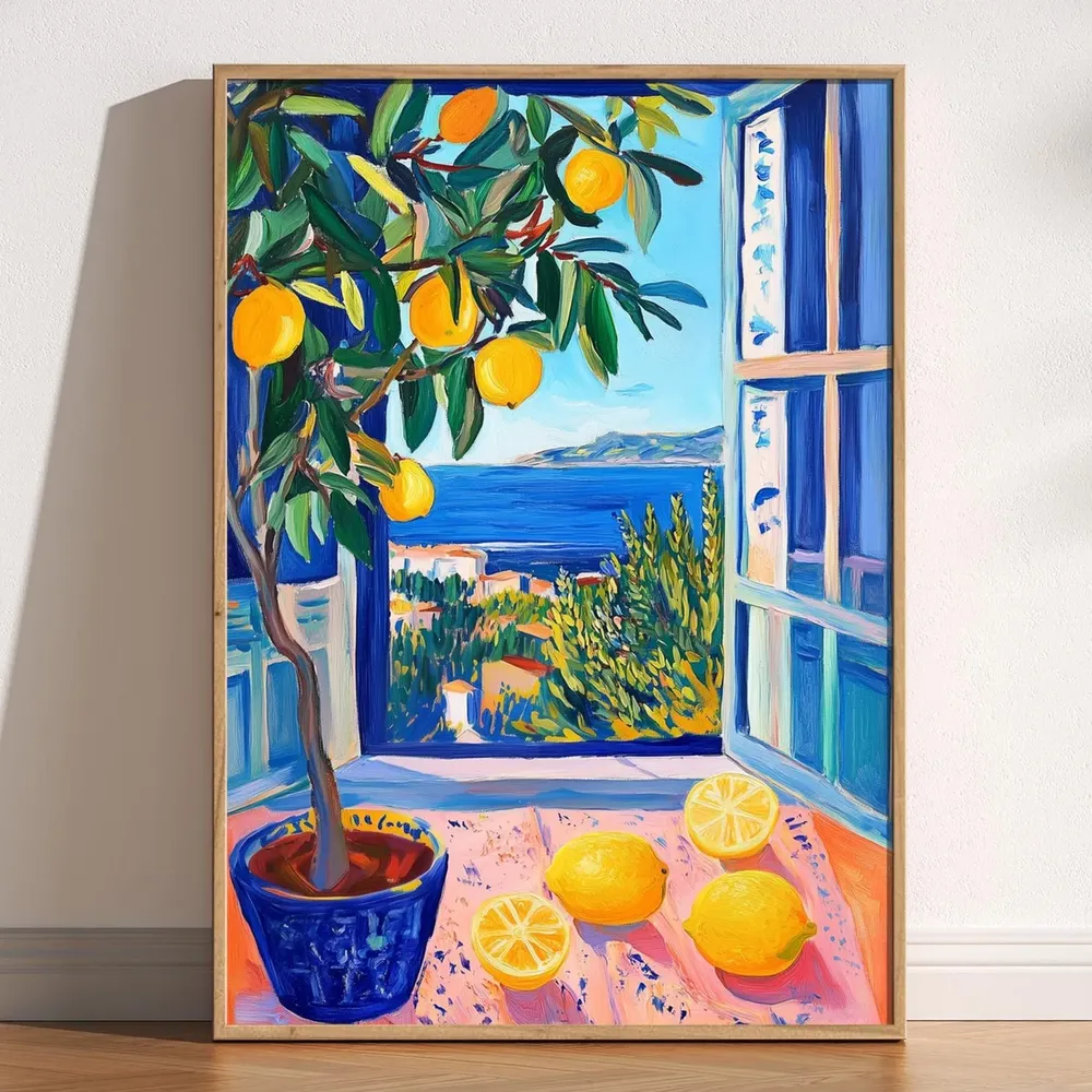 Open Window, Matisse Fauvism Exhibition Print
