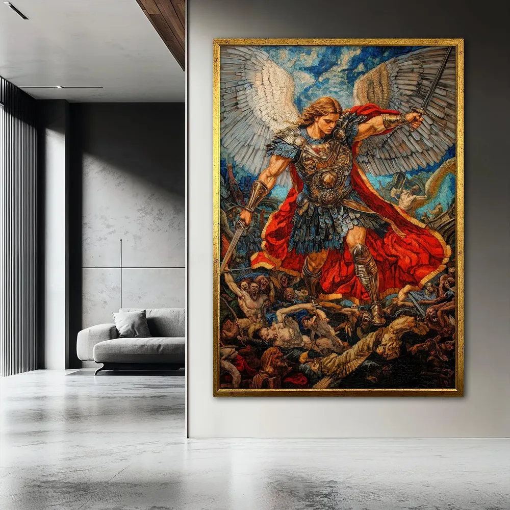 Archangel Michael - Religious Wall Art - Image 3