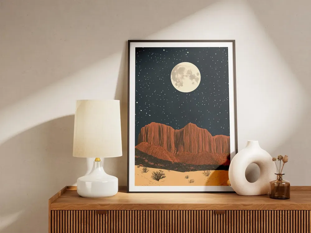 Big Bend National Park Vintage Travel Poster Print - Image 4