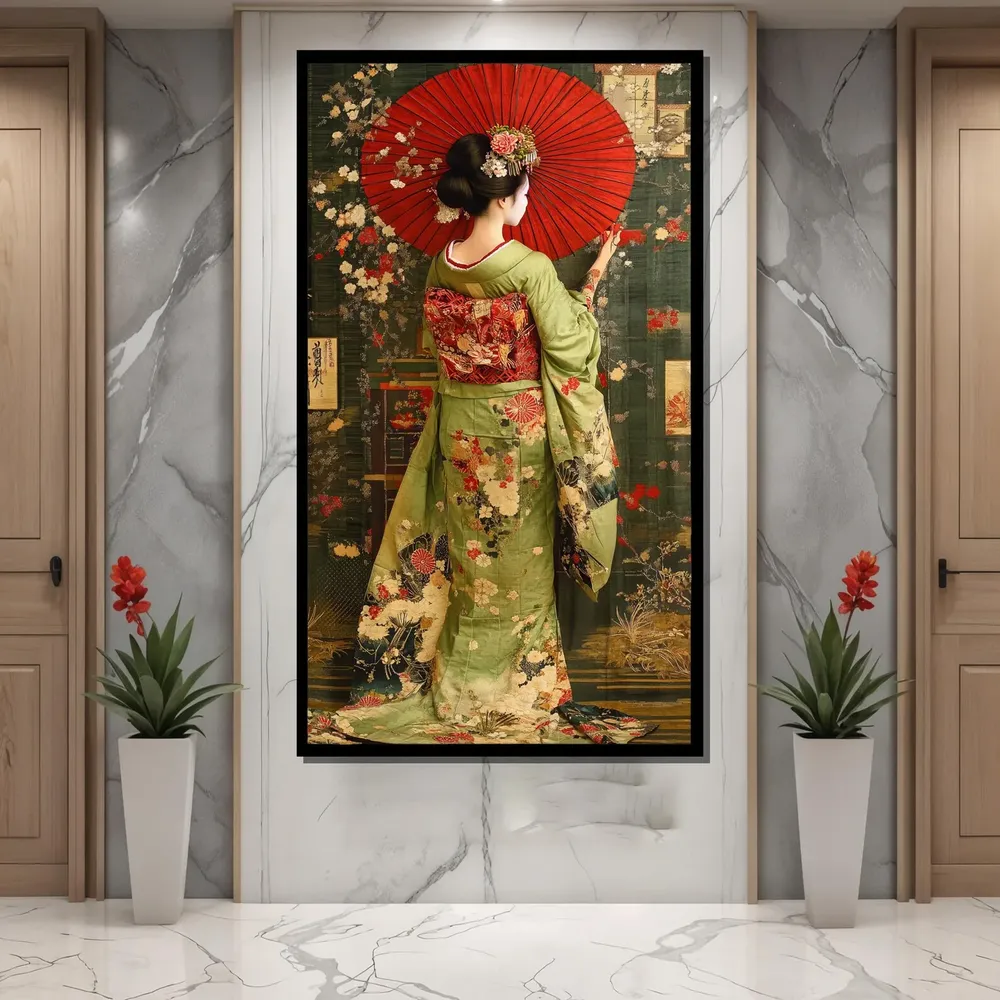 Japanese Geisha Classic Travel Poster - Image 2