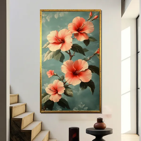 Vintage Hawaiian Contemporary Beach Art Print