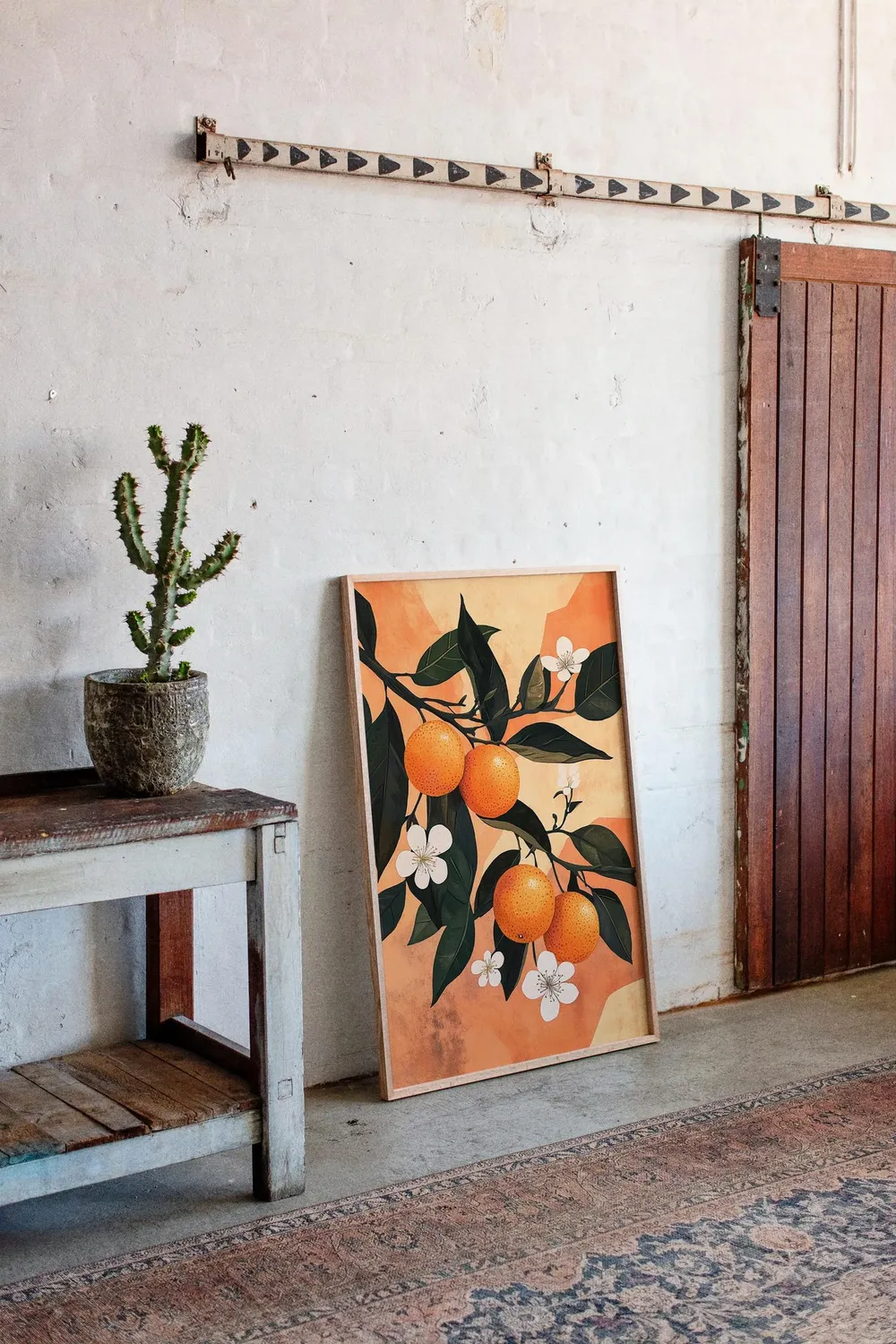 Citrus Orange Vintage Botanical Fruit Print - Image 3