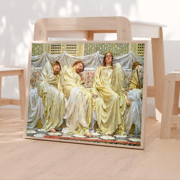Albert Joseph Moore Dreamers Art Print