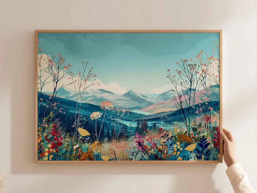 Cairngorms National Park Scotland Wall Art Print