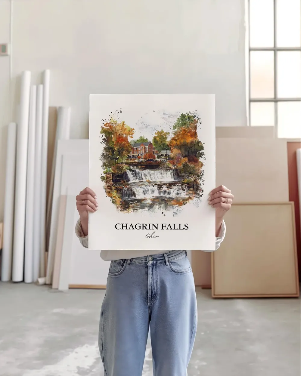 Chagrin Falls, OH Travel Poster, Cuyahoga County - Image 4