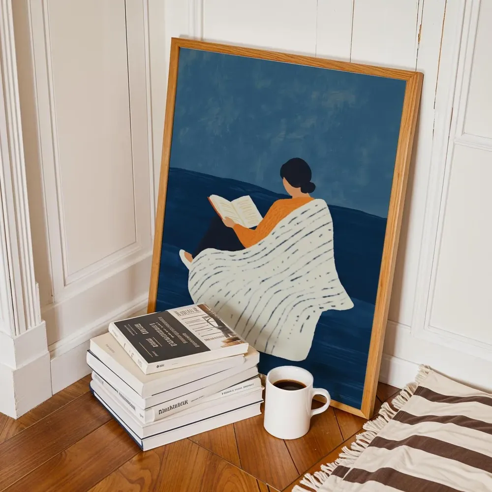 Navy Blue - Modern Travel Poster - Image 2