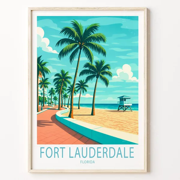 Fort Lauderdale Florida Wedding Gifts Art Print