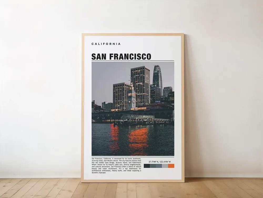 San Francisco Wall Art Print