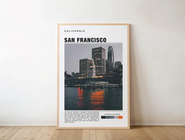 San Francisco Wall Art Print